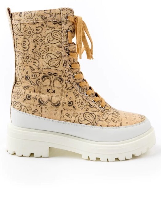 Free People Canvas Hiker Lug Boot